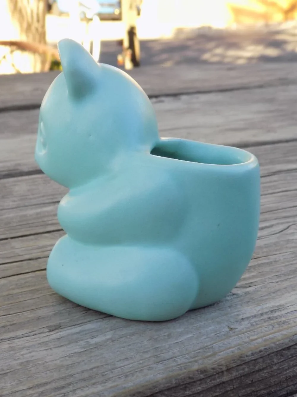 Bear Couple Matching Sm Planter Succulent Babies Room Decor, HAVE CHIPS *